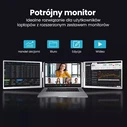 Extralink Smart Life S688 14" Full HD IPS Dual-screen Portable Monitor (for 12"–17.3" laptops)