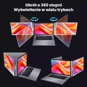 Extralink Smart Life S688 14" Full HD IPS Dual-screen Portable Monitor (for 12"–17.3" laptops)