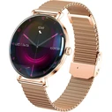 Forever SB-370 46mm Smartwatch με Παλμογράφο (Rose Gold - Spotted Band)