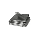 Bradas Αδιάβροχος Μουσαμάς 120gr/m² 4x5μ. Ελαφρού Τύπου Ασημί PL1204/5