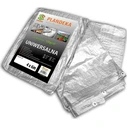 Bradas Waterproof Tarpaulin 120 g/m² 3x5 m Light Type Silver PL1203/5