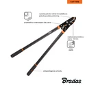 Bradas KT-V1221 Ψαλίδι Κλάδου 81cm για Κλαδιά έως 50mm