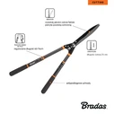 Bradas Ψαλίδα Θάμνων 25 cm KT-V1120