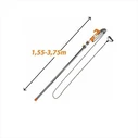 Bradas KT-V1521-375 Telescopic Pole Saw 3.75 m with 23 cm Blade