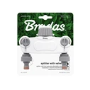 White Line Solid 2-way Manifold 1" / 3/4" Tap Valves - Bradas WL-3032K