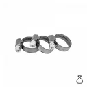 Bradas Snail (Worm) Hose Clamps 100-120mm, 9mm Width, 25pcs (BSW2100120)