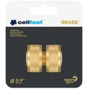 Cellfast Brass Hose Connector / Repair Coupling 3/4" (19 mm) - 52-805