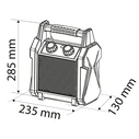 Neo Tools 90-061 Electric Space Heater 3kW (Convector with Fan)