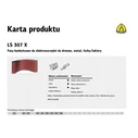 Klingspor Ταινία Λείανσης 75x457 mm - Σετ 10 τεμ.