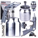 Silver Star Air Spray Gun - Bottom Cup 6.3mm (Model EX10516)