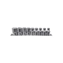 Silver Star Torx Socket Set with 1/2" Drive, 9 pcs EX10630