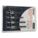 Σετ τρυπανιών ξύλου Silver Star 3-6mm, 5 τεμάχια
