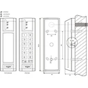 Roger Access Control για Πρόσβαση με Κάρτα PRT12EM-BK-G