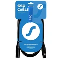 Sound Station Quality (SSQ) XLR Male to XLR Female Cable 3 m Black (SS-1412)