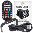 Φωτιστικό Laser LED UV Light4me - PARTY LIGHT 1