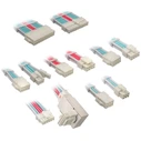 Kolink Core Pro Braided Cable Extension Kit 12V - 2x6 Type 1 - Brilliant White / Neon Blue / Pure Pink (COREPRO-EK-12VT1-BBP)