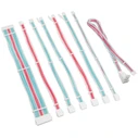 Kolink Core Pro Braided Cable Extension Kit 12V - 2x6 Type 1 - Brilliant White / Neon Blue / Pure Pink (COREPRO-EK-12VT1-BBP)