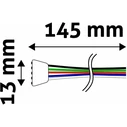 Avide LED Strip 12V RGB+W 5PIN Connector Female Cable
