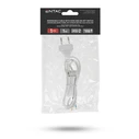 Entac Rewireable Cable 2G0.75 with ON/OFF Switch, White, 1 m