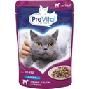PreVital Wet Cat Food Sachet with Veal 100 g