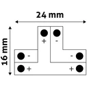 Avide LED Strip T-Connector 12V for 2835 LED