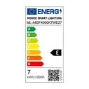 Modee Lighting Λάμπα LED Filament Globe A60 7W E27 4000K 806lm