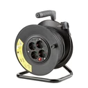 Technik Professional Στροφείο 4 Θέσεων 25m 1 5mm2 Μαύρο