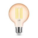 Modee Lighting Σφαιρική Λάμπα Filament Amber G80 4W E27 1800K 360 Lumen