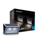 Modee Lighting Ηλιακό Επιτοίχιο Φωτιστικό Σετ 2 Τμχ