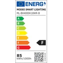 Modee LED Round Bulkhead Light 18W 4000K IP65 Black (ML-BH4000K18WR-B)
