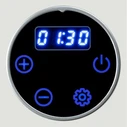 Mellerware Cheffy Sous Vide Μηχάνημα Sous Vide - Μαύρο / Ανοξείδωτο