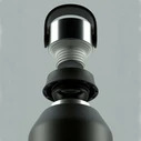 CREALITY Φιλament PETG Transparent Wine Red No Reel 1 kg