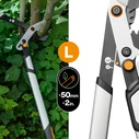 Fiskars Ψαλίδι/Κλαδευτήρι Dual Action LX108 για Κλαδιά