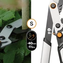 Fiskars Ψαλίδι/Κλαδευτήρι Dual Action LX108 για Κλαδιά