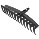 Fiskars Τσουγκράνα Χώματος (πλαστική κεφαλή, χωρίς λαβή)