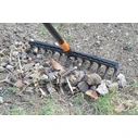Fiskars Τσουγκράνα Χώματος (πλαστική κεφαλή, χωρίς λαβή)