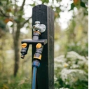 Fiskars Double Comfort On/Off Splitter - Double Tap Connector with On/Off Valves