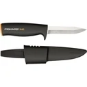 Fiskars K40 Μαχαίρι Μαύρο σε Θήκη 125860102