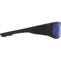 Spy Dirk Men's Sunglasses — Polarized Blue Lenses, Black Grilamid Frame, Size 64/16/125 (Model 672052374280)