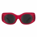Spy Hangout Unisex Sunglasses Translucent Watermelon 53/22/145