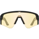 SPY Monolith Speed Unisex Sunglasses – Matte Black Frame, Polarized Yellow Lenses, Size 142/00/147 (SKU 6700000000231)