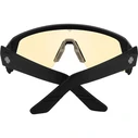 SPY Monolith Speed Unisex Sunglasses – Matte Black Frame, Polarized Yellow Lenses, Size 142/00/147 (SKU 6700000000231)