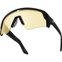 SPY Monolith Speed Unisex Sunglasses – Matte Black Frame, Polarized Yellow Lenses, Size 142/00/147 (SKU 6700000000231)
