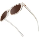 SPY Bewilder Unisex Sunglasses Helm Matte Translucent Black - 54/20/148 mm - Polarized Brown Lenses