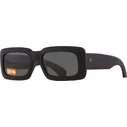 SPY Unisex Ninety Six Sunglasses — Matte Black Frame / Black-Grey Lens (58/19/145) Model 6700000000248