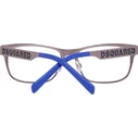 Σκελετός γυαλιών Dsquared2 DQ5097-015-54 (54/17/140) - Ασημί μεταλλικός