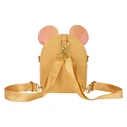 Loungefly Disney Mickey Mouse Glitter Convertible Mini Backpack and Crossbody Bag