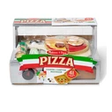Melissa Doug Wooden Pretend Play Pizza Counter Playset