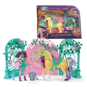Spin Master Unicorn Academy — Σετ παιχνιδιού Ava & Einhorn Leaf Stall με εφέ αλλαγής χρώματος