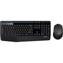 Logitech MK345 Wireless Keyboard & Mouse Combo USB - US English - Black
